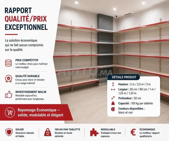 RAYONNAGE EL MOBILIER DE BUREAU - 2