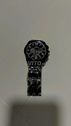 Montre homme noire design sportif - 2