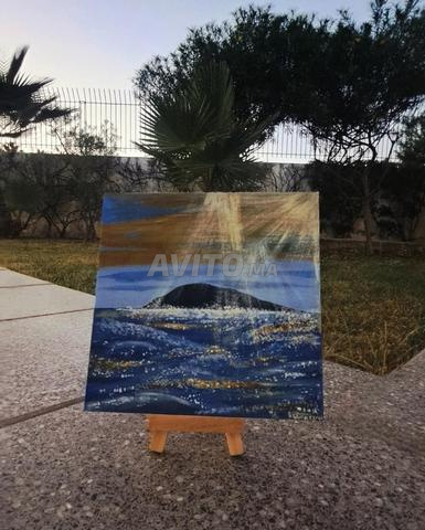 Canvas panel 20×20 , acrylic 🎨 Dreamy 🌸 - 2