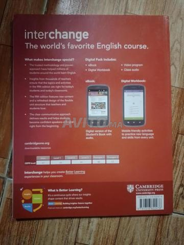 livre interchange Niveau 1 cahier d'exercices 5e édition - 2