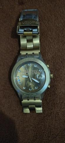 Swatch édition dorée Original Irony Diaphane Chrono Shaq 34 - 2