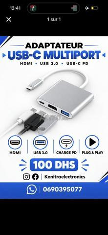 محول USB-C إلى HDMI، USB 3.0 و Type-C PD