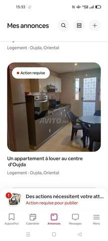 Appartement à louer 70 m² à Oujda - 2