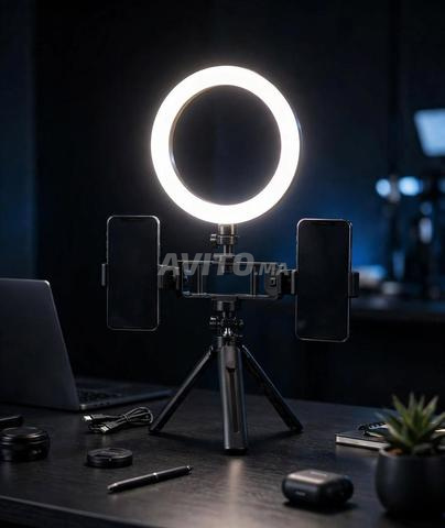 Ring Light K316 avec Support Multi Téléphones  - 2