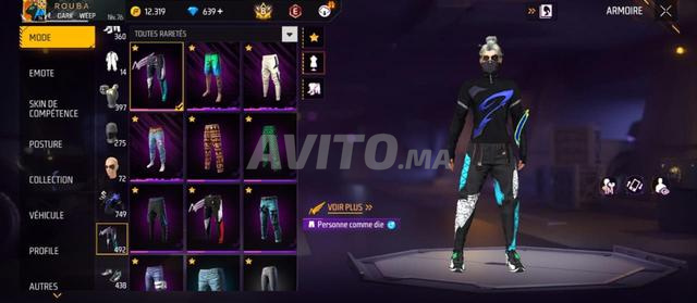 Compte Free Fire - 2