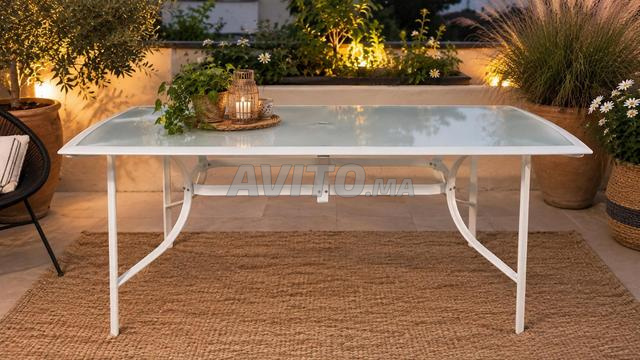 table de jardin