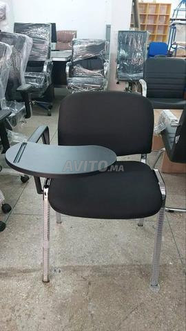 Chaise avec tablette écritoire/Fauteuil écritoire - 2