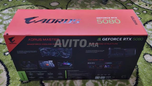 Carte graphique Gigabyte RTX 5080 Aorus Master. - 2