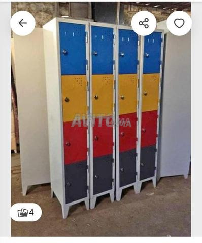 خزانة عملية\vestiaire 4 portes en stock\casier - 2