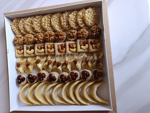 Plateau de gâteaux aux amandes - 2
