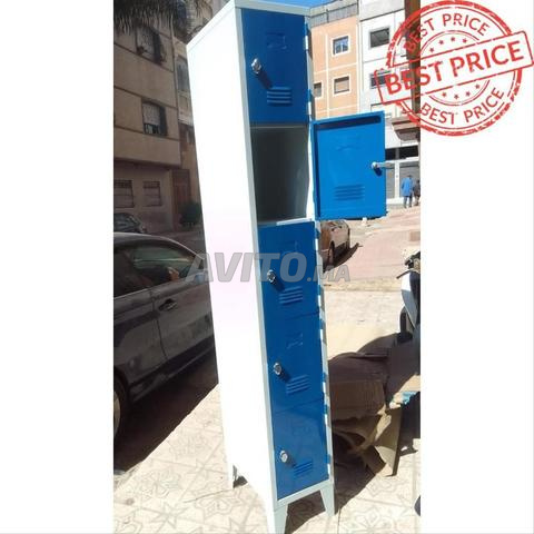خزانة معدنية\vestiaire 3portes en stock\armoire - 2