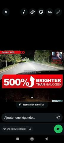 مصباح LED H4 للسيارة - 2