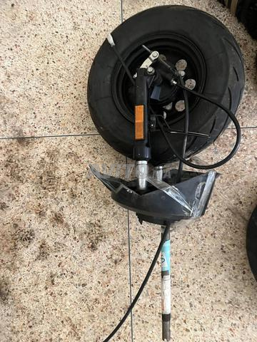 Roue et fourche pour MBK Spirit booster bw’s - 2