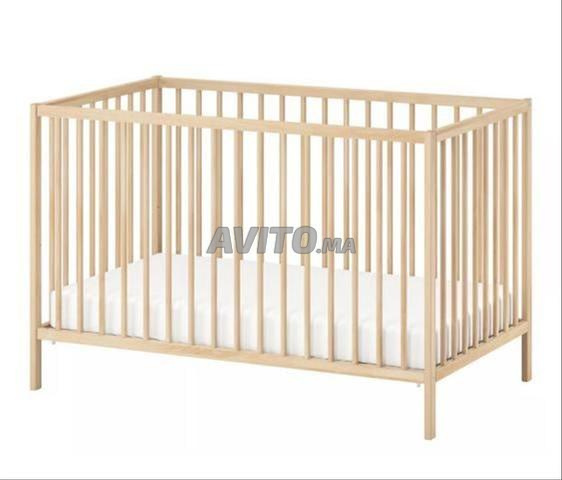 Lit bébé SNIGLAR IKEA & Chaise haute ANTILOP IKEA - 2