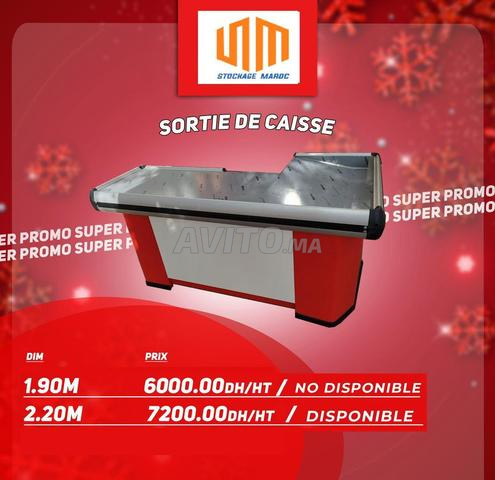 Sortie de caisse roulant disponible - 2