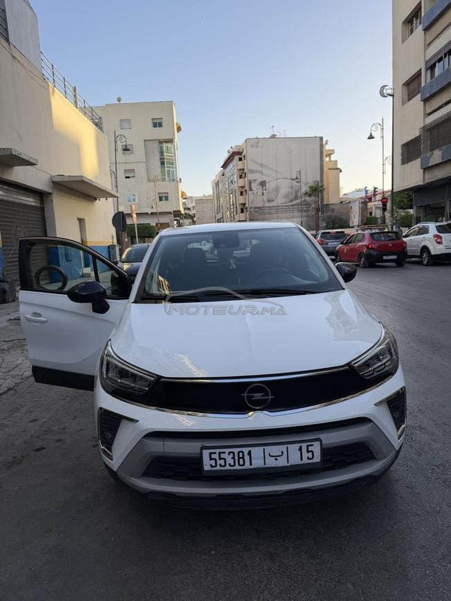 opel crossland 2022 premiere main boite auto