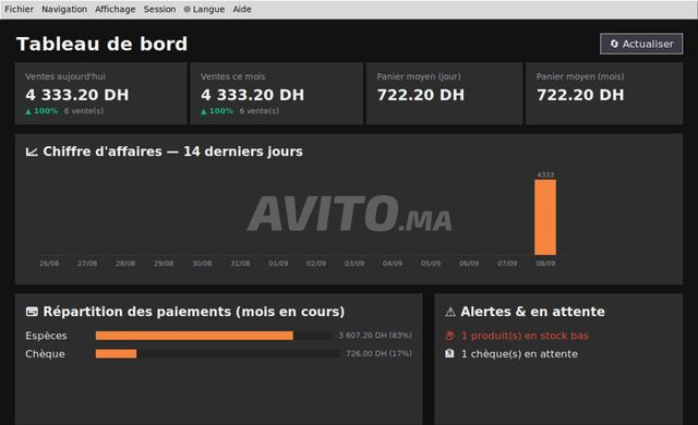 Logiciel Caisse Master - 2
