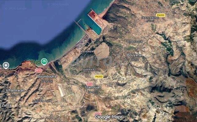 Terrain à vendre à Bouyafar Aït Znan port west med