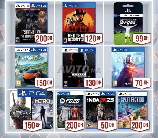 Offre spéciale jeux PS4 PS5 légal
