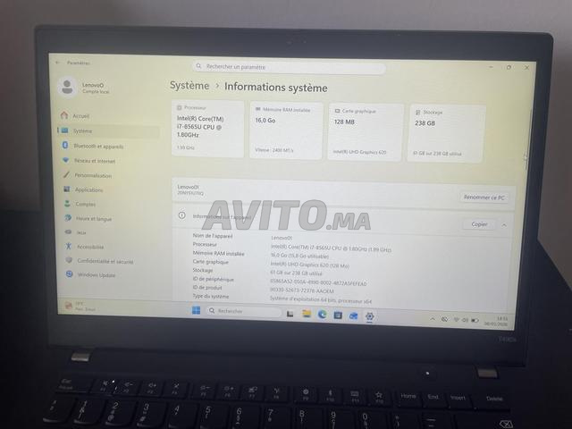 Lenovo Thinkpad T490s i7 الجيل الثامن - 2