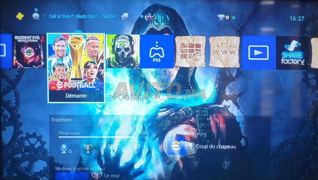 PS4 Slim 500GB Manette | Très bon état - 2
