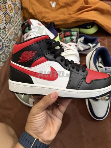 Air Jordan 1 Mid Alternate Bred Toe pointure 42.5 - 2
