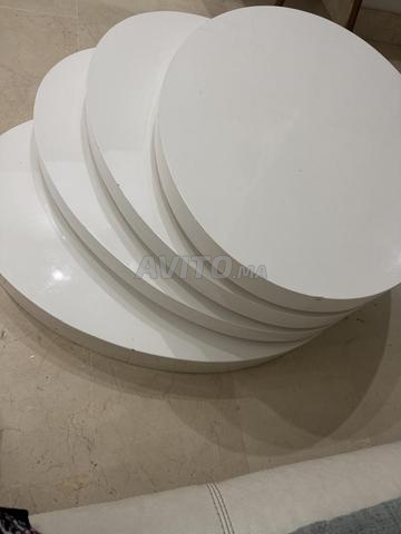 Table basse blanche - 2