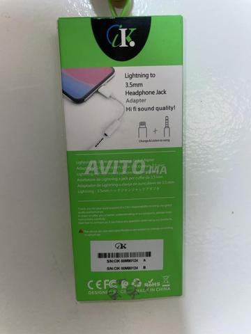 Adaptateur Lightning vers Jack 3,5 mm – CIK K-008 - 2