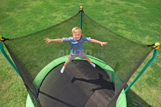 Trampoline 2,44M x 2,50M Avec Filet De Sécurité-FN - 2