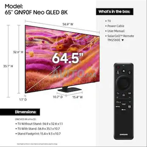 تلفاز سامسونج نيو QLED 65 QN90F - 2