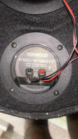 KENWOOD KSC1201T مع مضخم صوت - 2