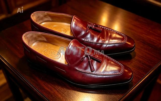 Chaussure de luxe en cuir souple de haute gamme - 2