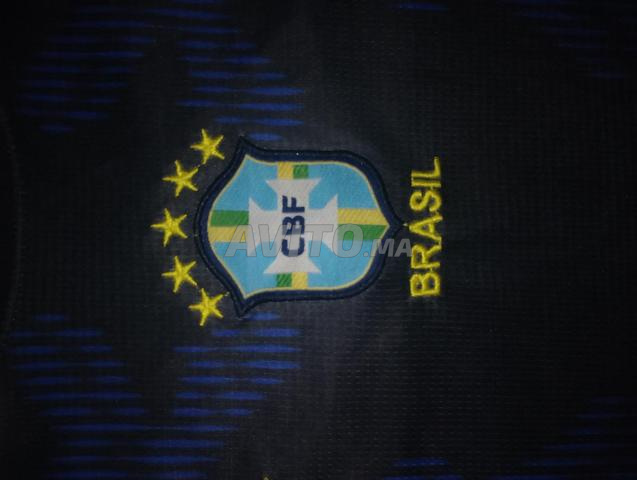 Maillot du Brésil 5 étoiles, vous pouvez y imprimer votre nom - 2