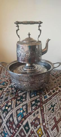 ensemble métal argenté Ancien  - 2