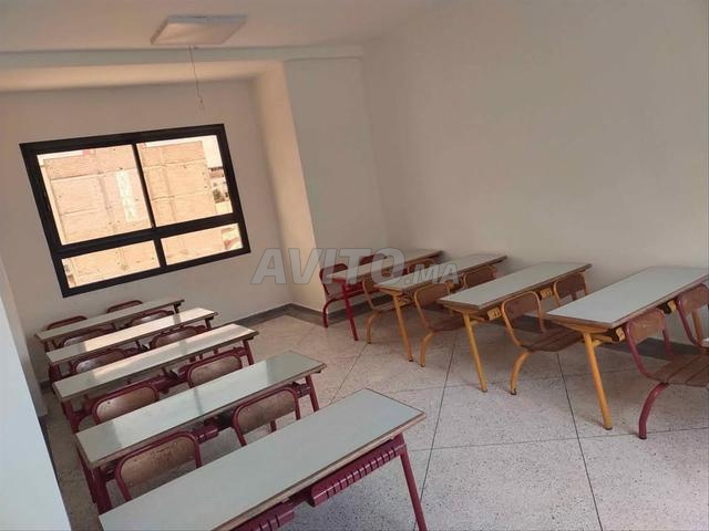 طاولة مزدوجة للمؤسسات التعليمية - 2