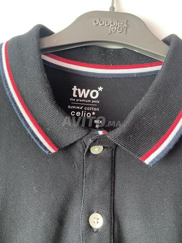 Polo Celio noir/rouge - 2