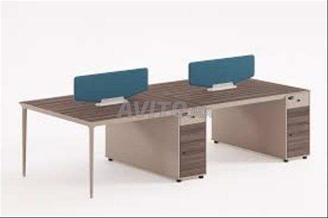 Bureau marguerite avec rangement