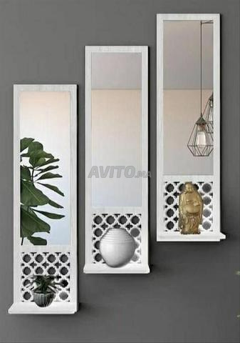 Pack 3 miroirs avec étagère 😍 - 2