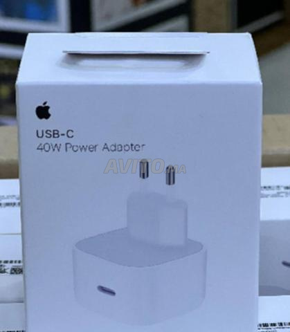 محول طاقة USB-C بقدرة 40 واط من أبل اصلي