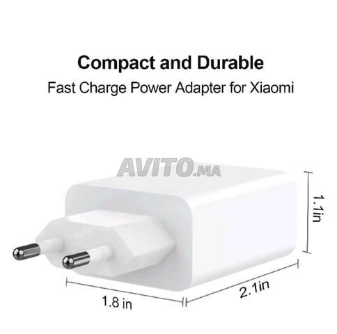 Chargeur mural rapide 33W Type-C - 2