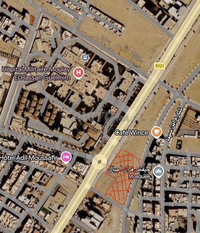 Terrain commercial à vendre au cœur de Guelmim sur la rue principale - 2