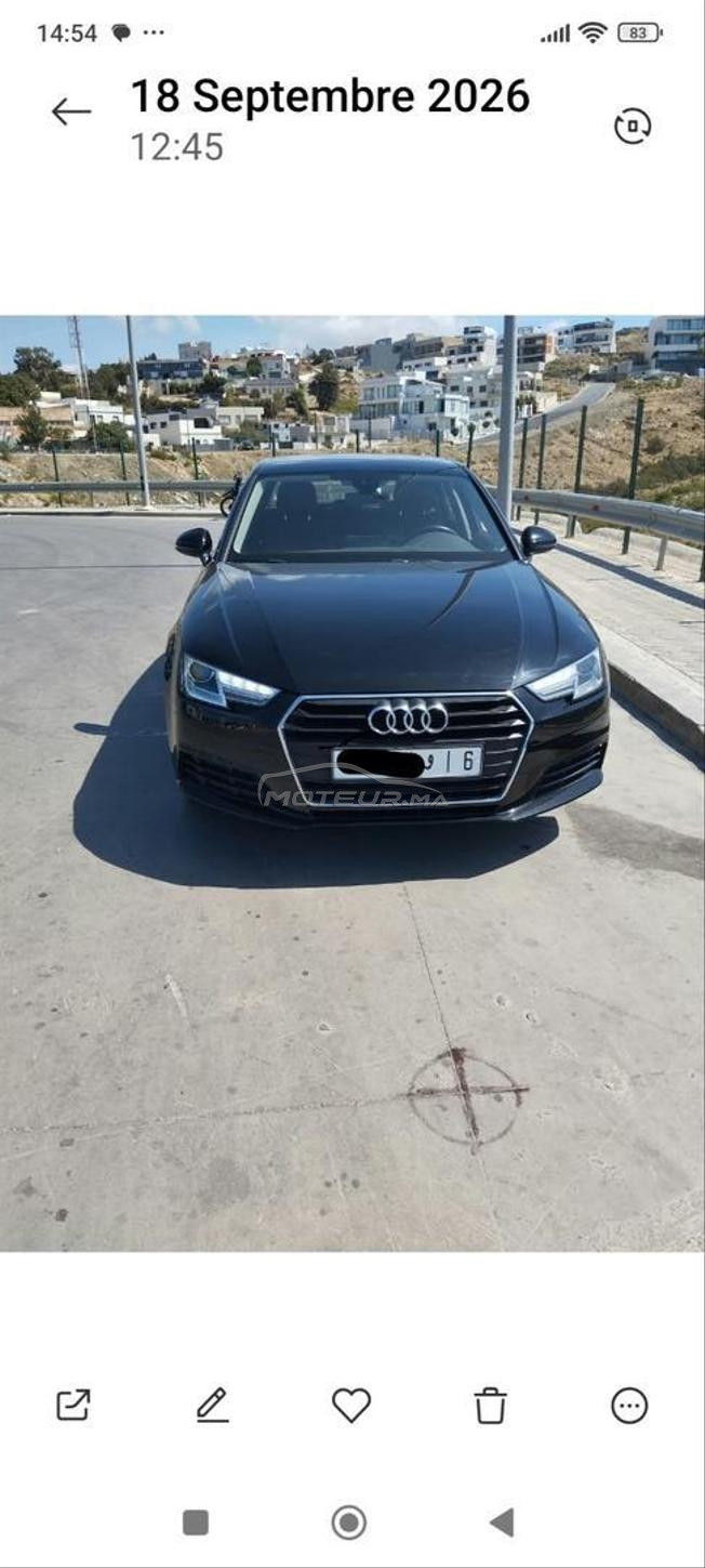 Audi A4 Diesel Automatique 2018 à Tanger