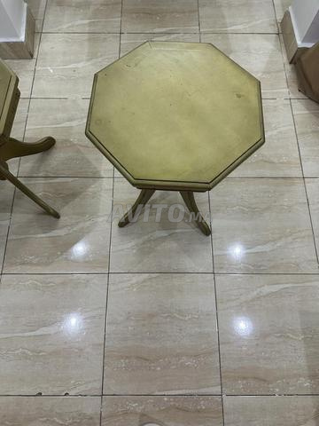 Vente table de salon et deux cendriers - 2