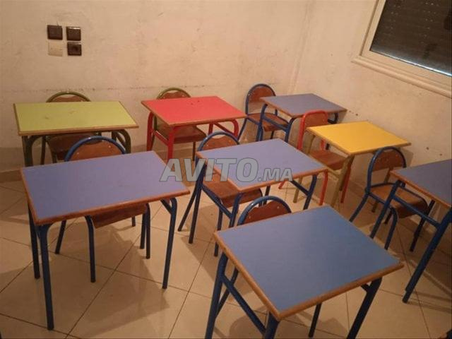 Chaises scolaires, qualité qui dure avec l'usage quotidien - 2