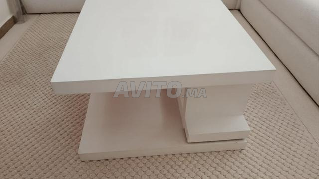 Table basse faite à la main en très bon état. - 2