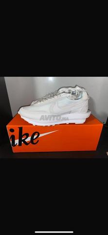 NIKE WAFFLE X SACAI White Nylon Taille 43 - 2