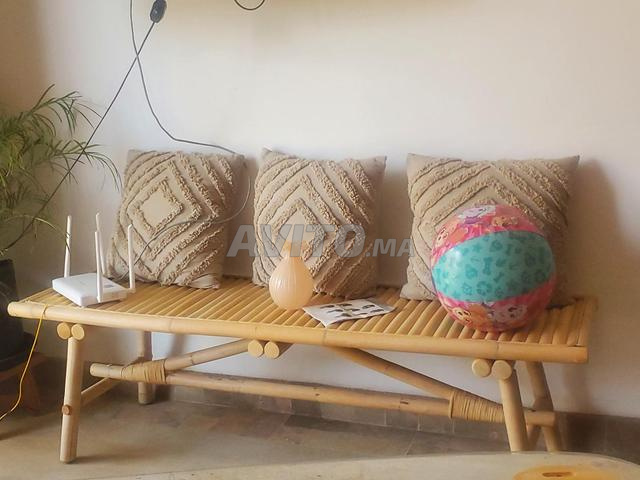 Banc et grande table basse - 2