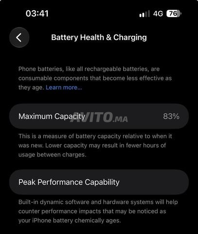iPhone 14 Pro Max 128Go | Ba9i N9i (État 83) - 2