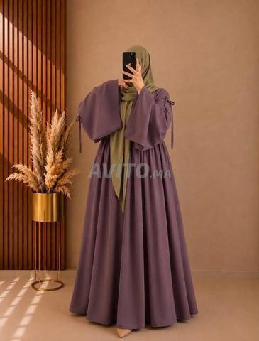 عباية ثريا أنيقة للمحجبات - تصميم عصري وقماش ممتاز - 2