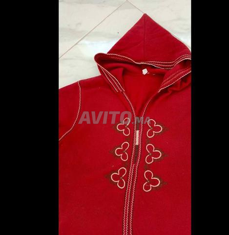 Jellaba velours pour femme d'hiver.